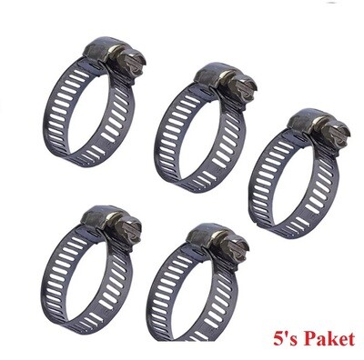 Gas Pipe Clamps 5s Paket