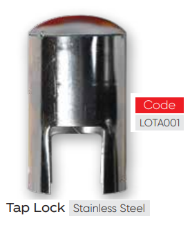 Tap Lock Stainless Steel