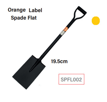 Spade Medium Duty Orange Label 19.5cm