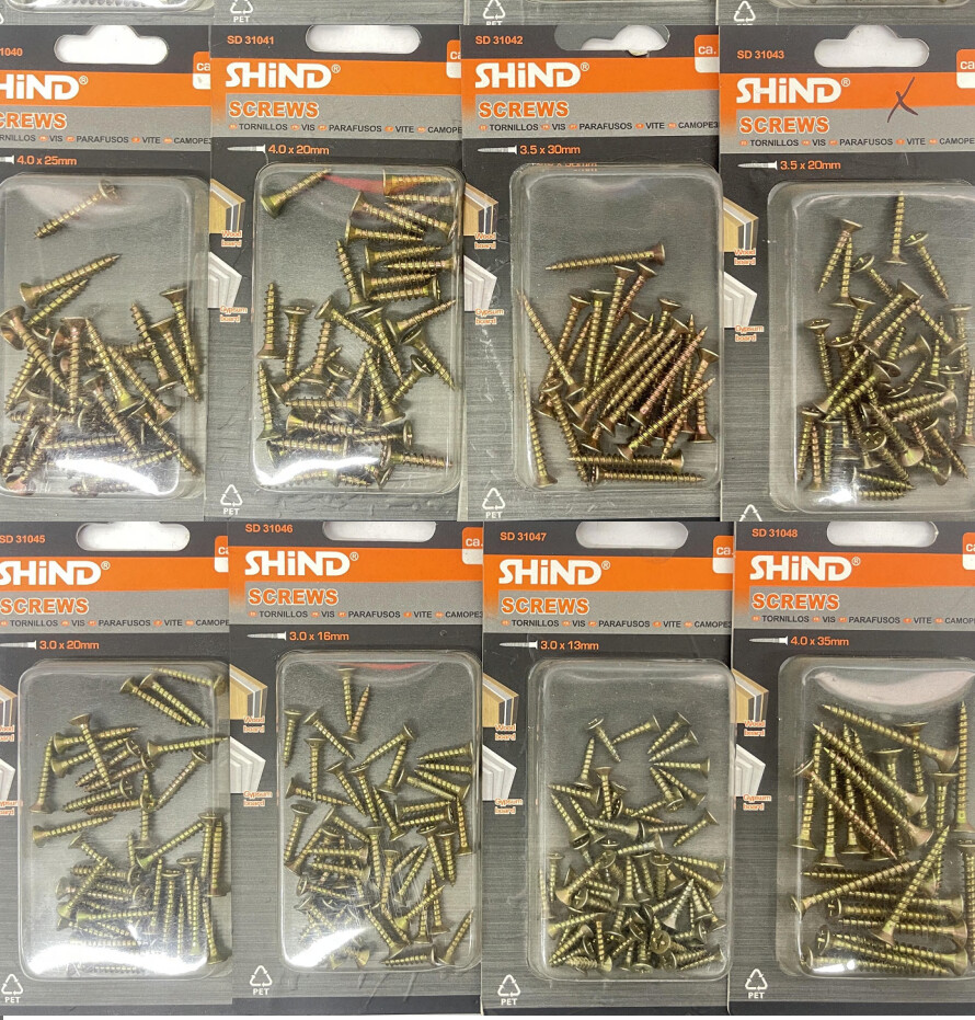 Shind Pozi Screws