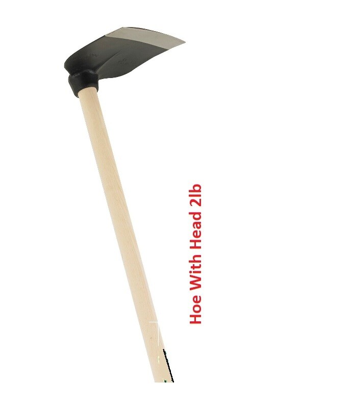 Hoe Head Heavy Duty With Wood Handle 2.5 LB