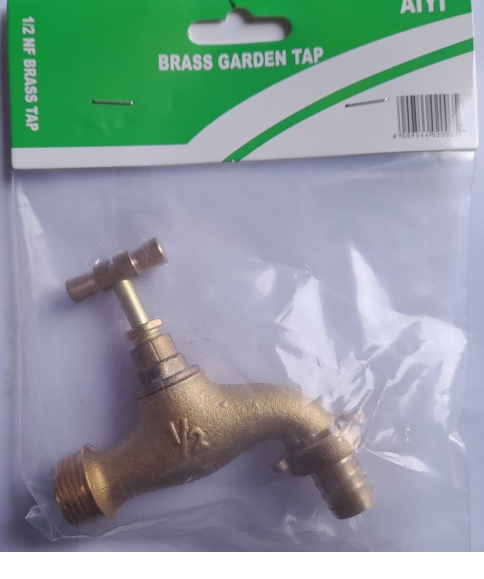 Water Tap Brass Wall Nice, Size: 1/2&quot;