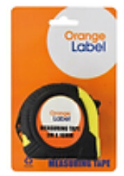 Measuring Tap Orange Lable