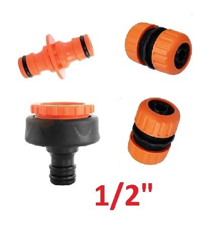 Shind Hose Pipe Connectors 1/2&quot;- 4s Set