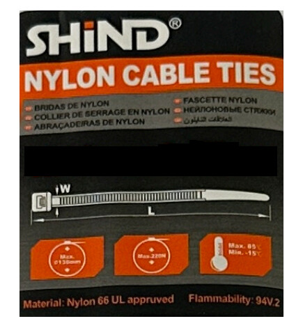 Shind Nylon Cable Ties