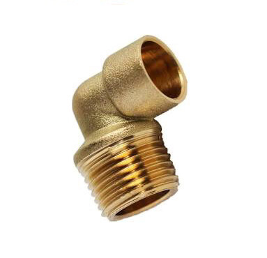 Brass Elbow Male Solder, Size: SxMl 15x1/2
