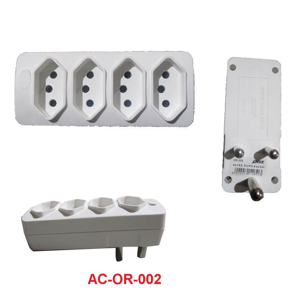 Euro 16A 4xSocket