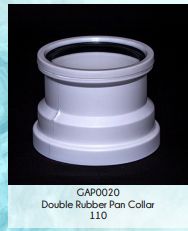 110mm Double Rubber Pan Connector SV Satas