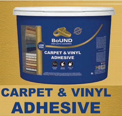 Bound Carpet &amp; Vinyl Adhesive 2 ltr