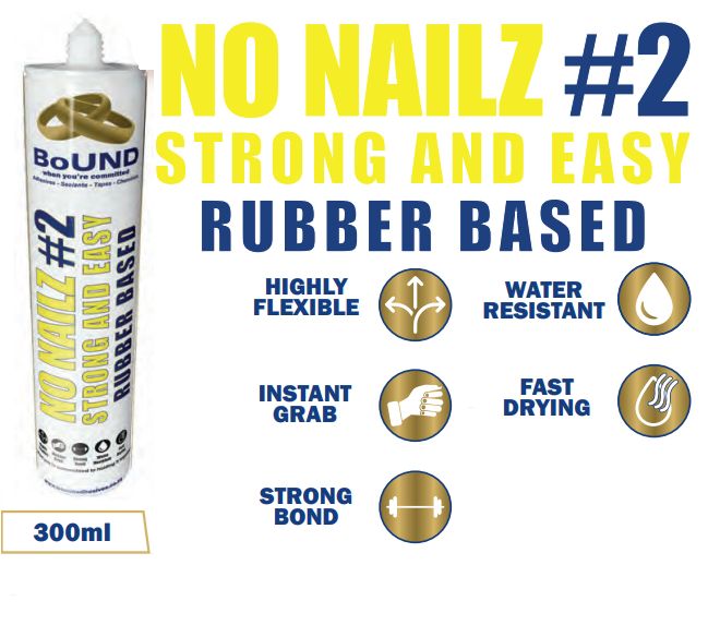 Bound No Nailz Rubber Based 300ml