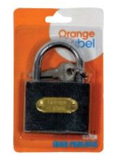 Orange Label Iron Padlock