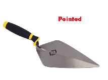 Trowel Bricklaying TPR Handle Pointed