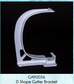 D Shape Gutter Bracket x 20s