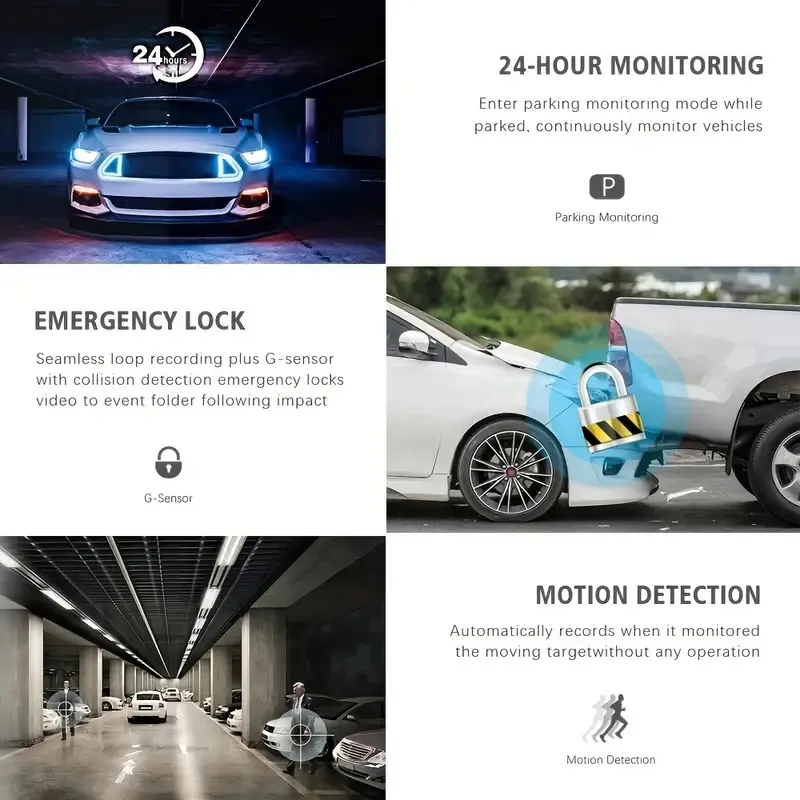 ZKCAMSPY Dual Dash Cam