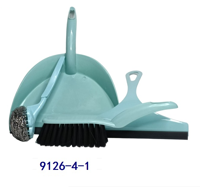 Dustpan and Brush 4 Pec Set