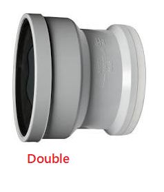 110mm Double Rubber Pan Connector SV