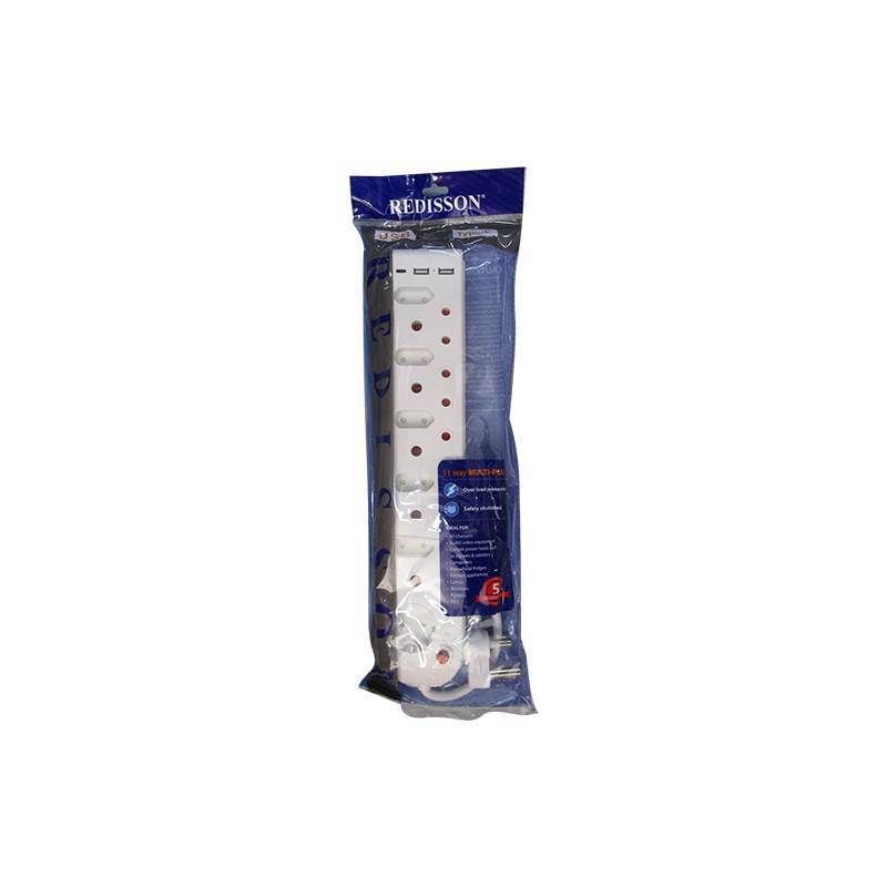 Redisson Multi-Plug 11 Ways Illuminated USB