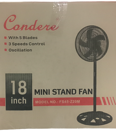 Condere Mini Stand 18&quot; Fan
