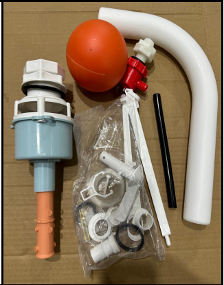 Toilet Water Tank Side Flush Fittings 1/2&quot;