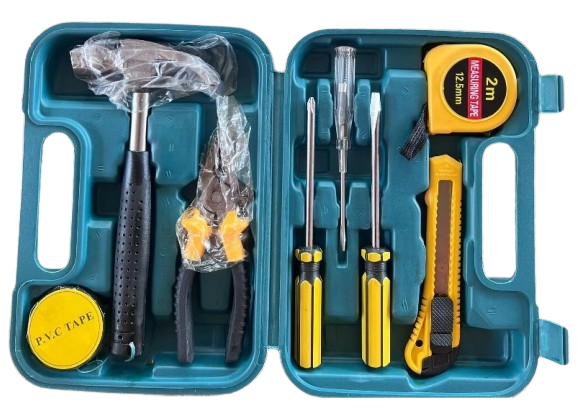 9 Piece Homeowner Tool Set