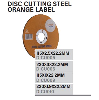 Steel Cutting Discs Torero