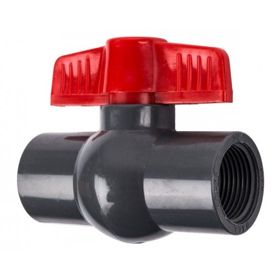 PVC Compact Ball Valve Threaded