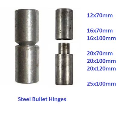 Steel Bullet Hinges