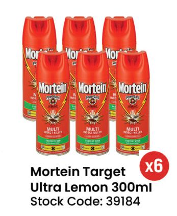 Mortein Target Ultra Lemon 300mlx6