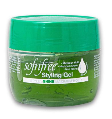 Sofnfree Styling Gel Shine Max Hold