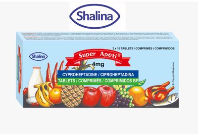 Super Apeti 4mg x 20 Tablets x50s