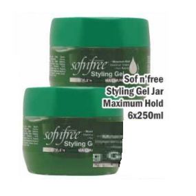 Sofnfree Styling Gel Shine Max Hold