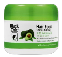 Black Chic Hair Foods 125ml, Size: Avocado Oil