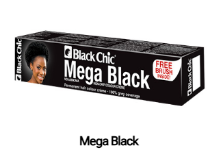 Black Chic Mega Black Hair Colour 28ml