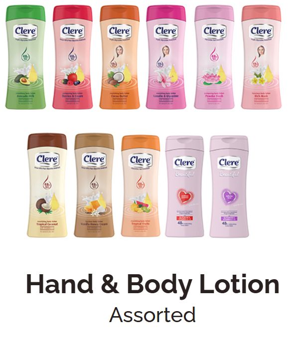 Clere H/Body Lotion 400ml
