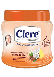 Clere Body Creme 300ml, Size: Cocoa Butter