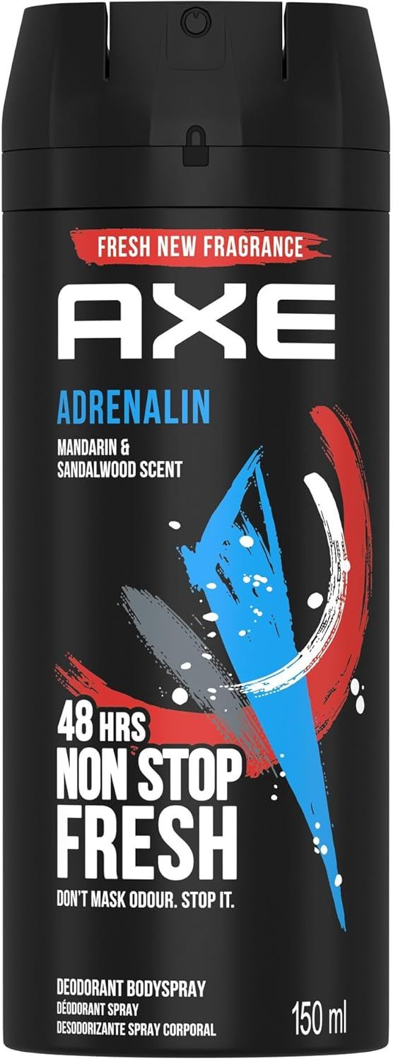Axe Deodorant 150ml, Size: Adrenalin