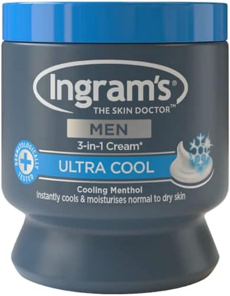 Ingrams Body Creme for Men 450ml, Size: Ultra Cool