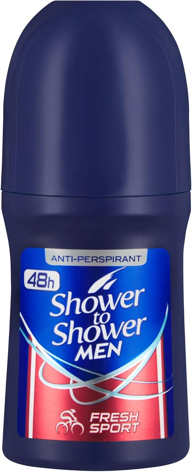 Shower to Shower Men Roll-On 50ml, Size: Fresh Sport