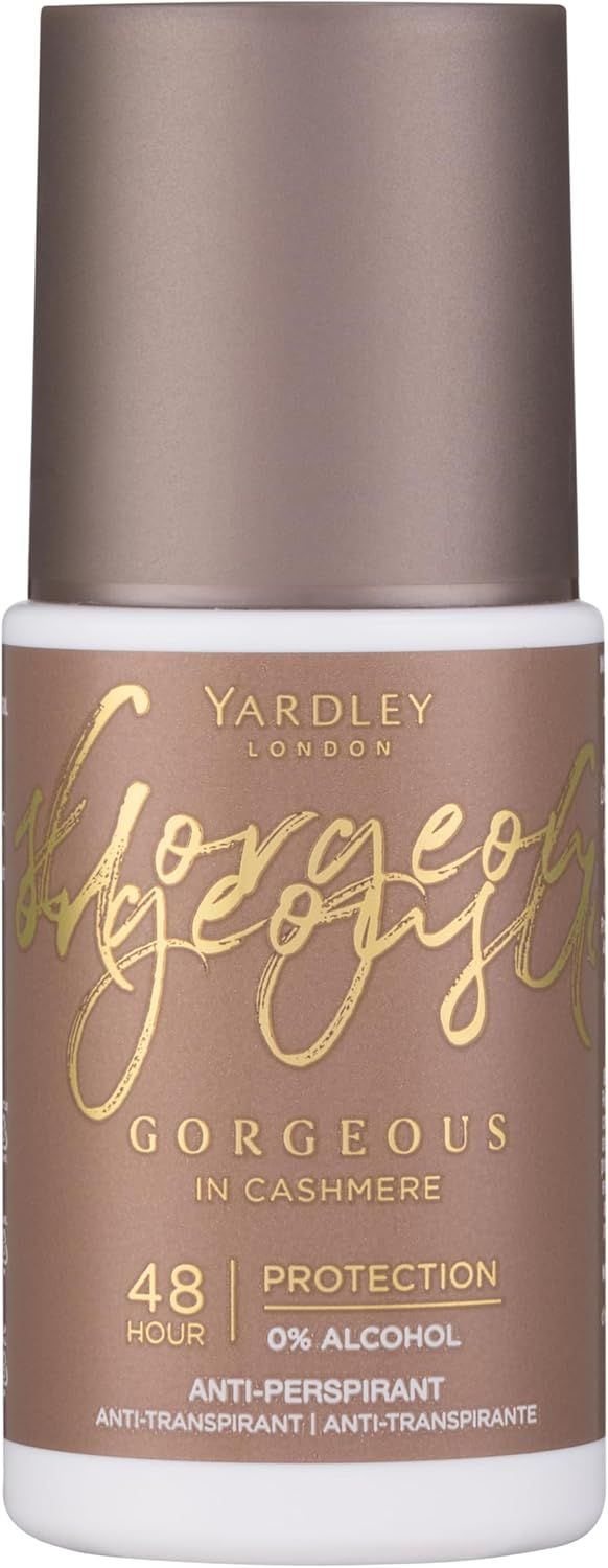 Yardley Female Roll-On 50ml, Size: Gorgeous Cashmere