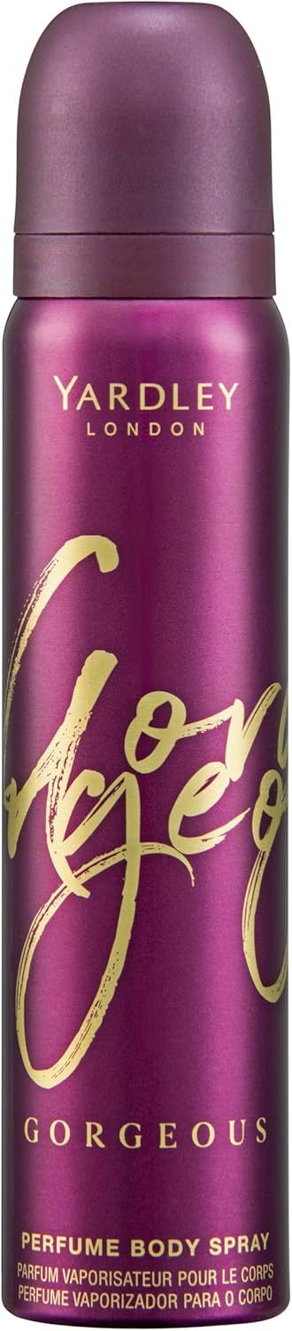 Yardley Female Body Spray 90ml, Size: Gorgeous