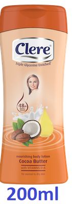 Clere H/Body Lotion  200ml