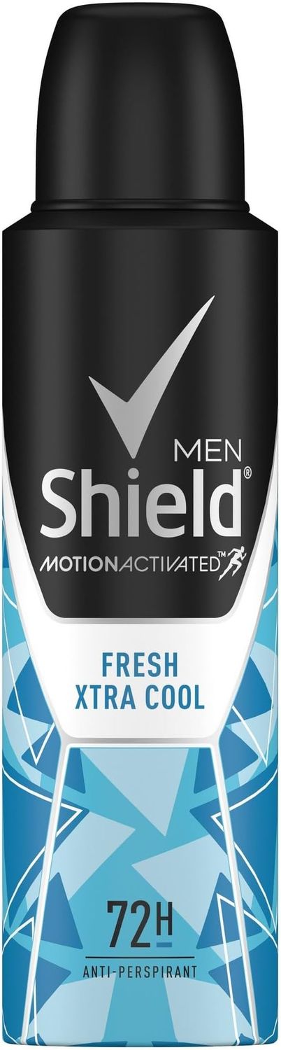 Shield Men Deodorant 150ml, Type: Fresh Xtra cool