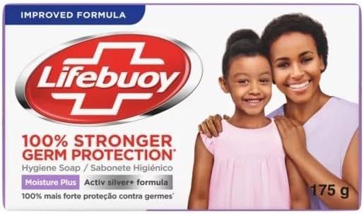 Lifebuoy Total Hygiene Bar Soap 175g, Size: Moisturizer