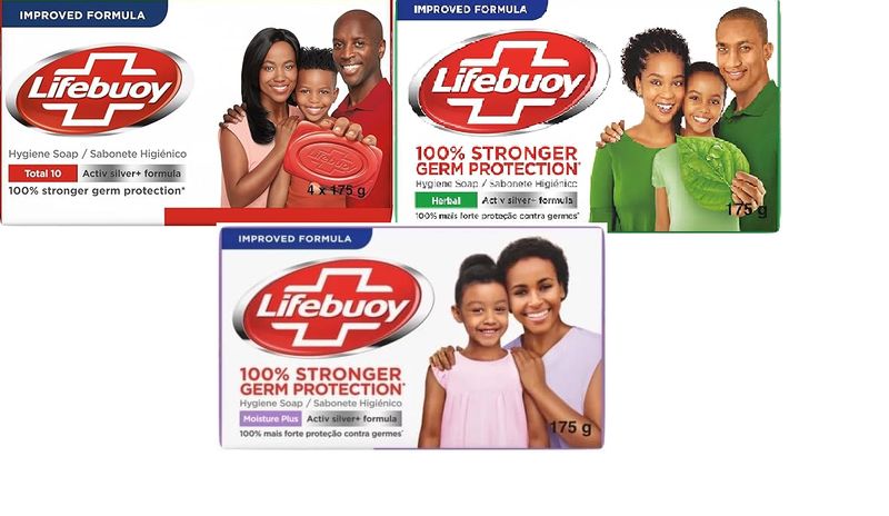 Lifebuoy Total Hygiene Bar Soap 175g