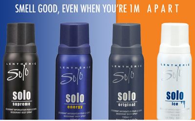 Lentheric solo deodorant 150ml