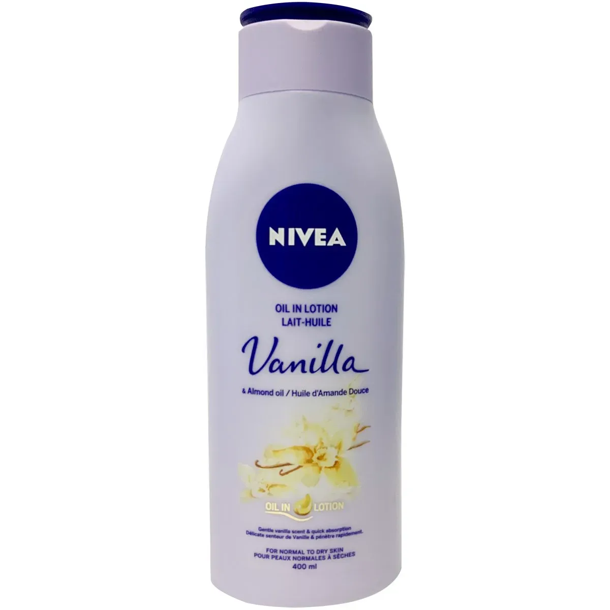 Nivea Female Body Lotion 400ml, Size: Vanilla