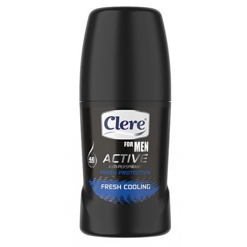 Clere Man Active Roll-On 50ml, Size: Fresh Cooling