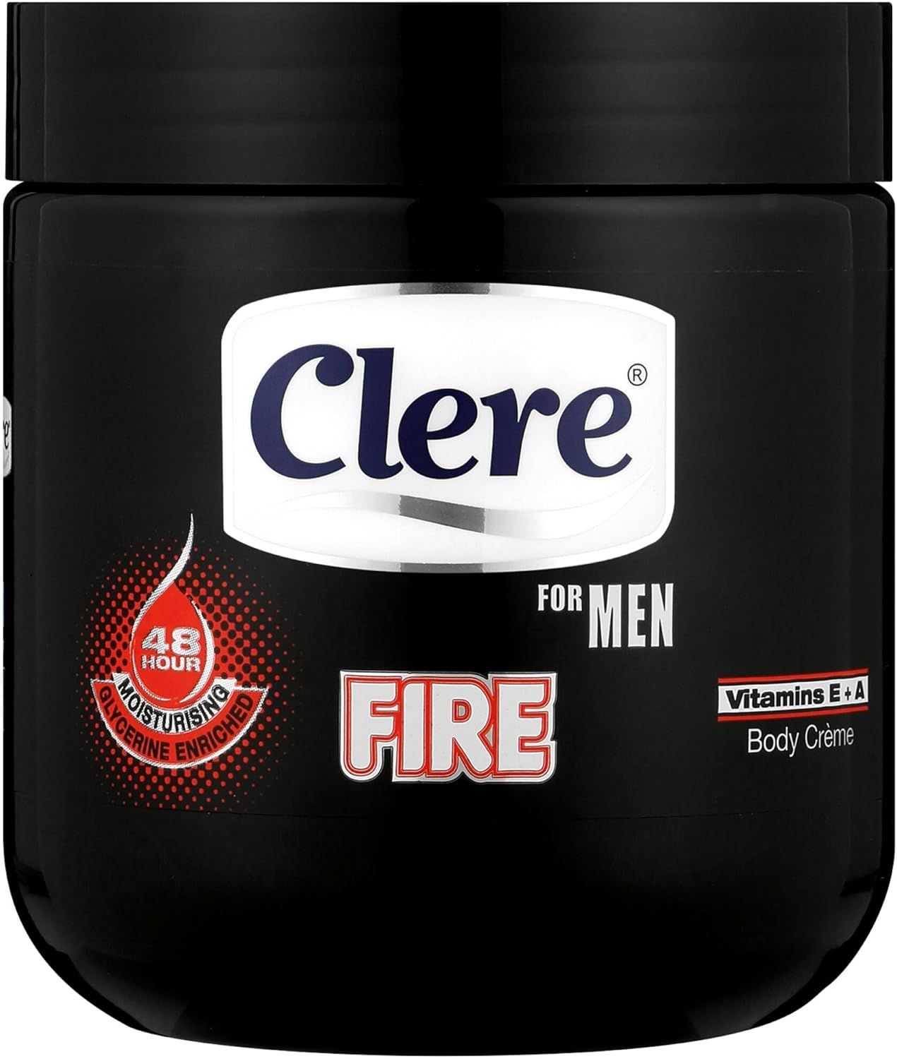 Clere Men Body Creme 450ml, Size: Fire