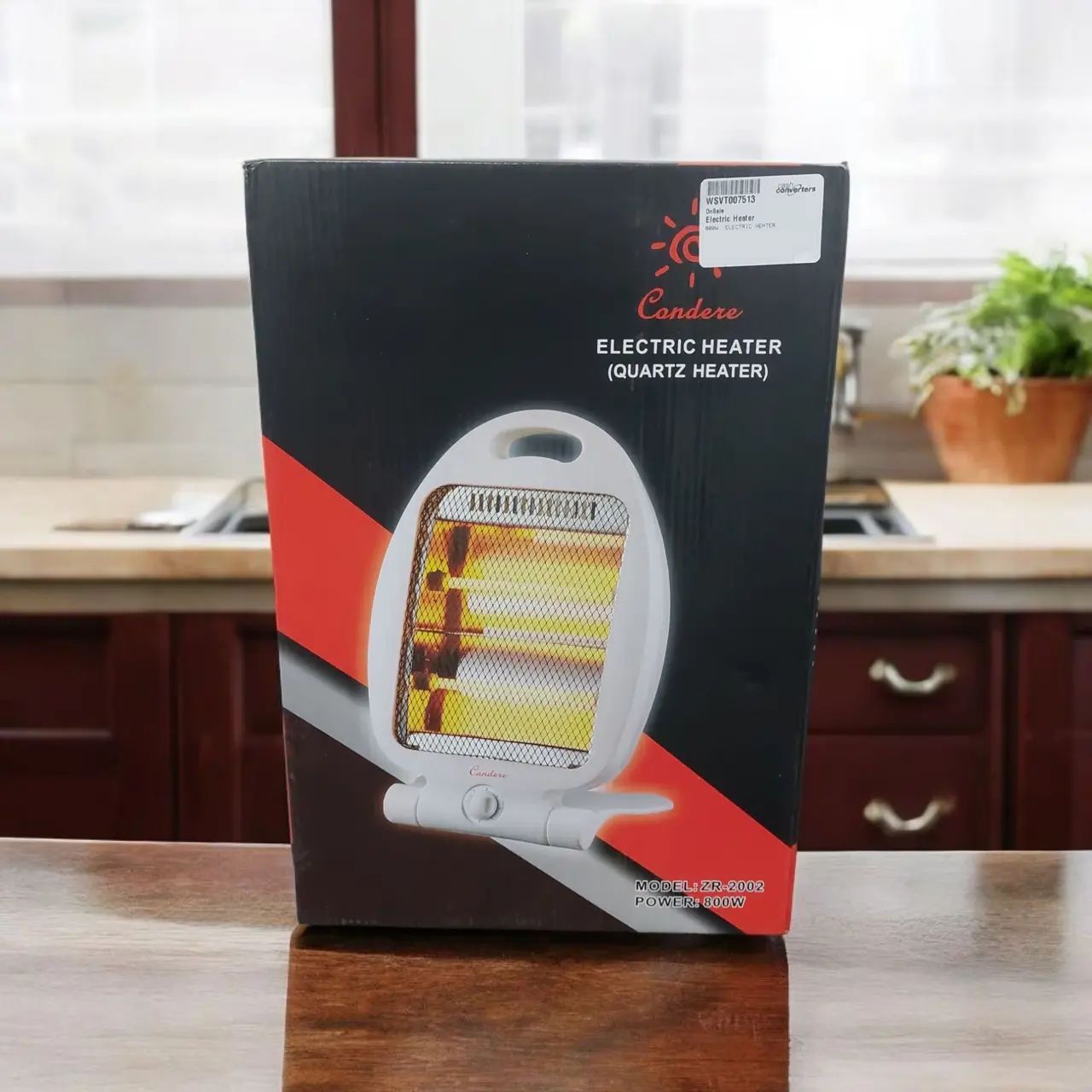 Condere 3 Bar 1200W Electric Heater ZR-2002