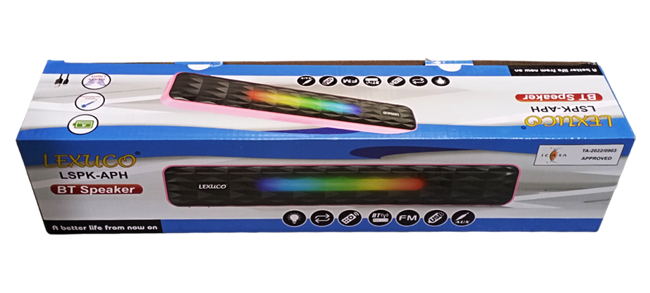Lexuco Party Light Subwoofer Lexuco LSPK-APG BT Speaker 2&quot;